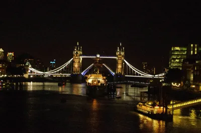 London, United Kingdom at night