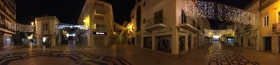 Faro, Portugal at night
