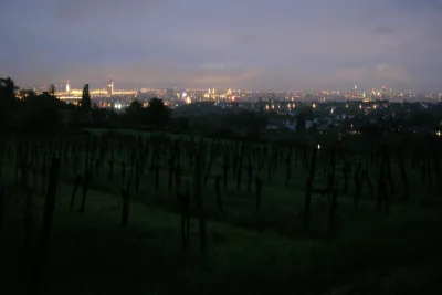 Vienna, Austria at night