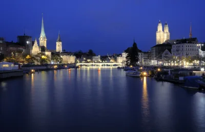 Zurich, Switzerland at night