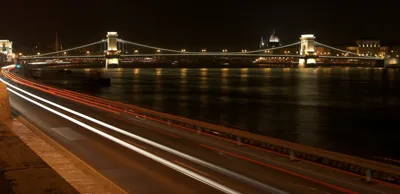 Budapest, Hungary at night