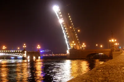 Saint Petersburg, Russia at night