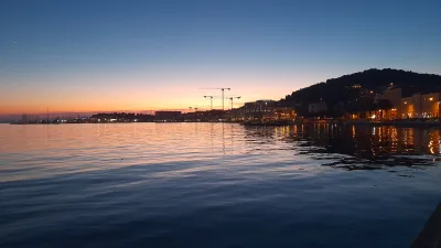 Split, Croatia at night