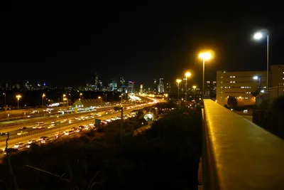 Tel Aviv, Israel at night
