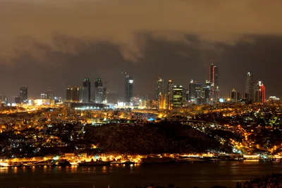 Istanbul, Turkey at night