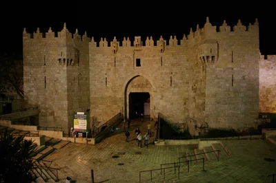 Jerusalem, Israel at night