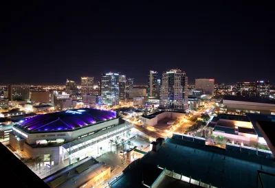 Phoenix, United States at night