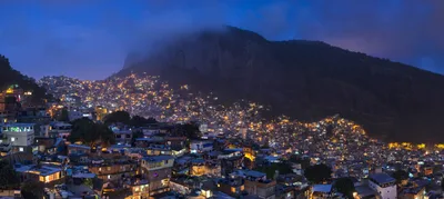Rio de Janeiro, Brazil at night