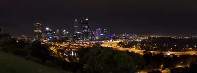 Perth, Australia at night